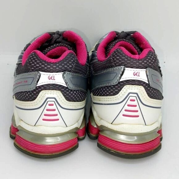 Asics Gel-Fluent TR Womens Pre-owned Gray/Pink Running Sneakers - sz. 7 1/2 - Picture 4 of 6